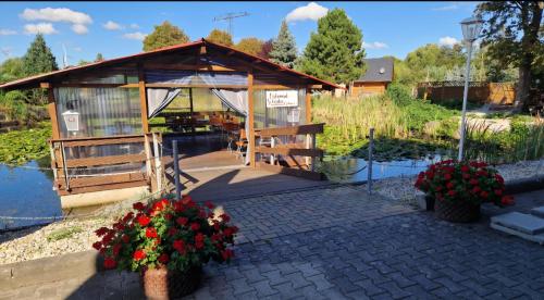 Skats, Hotel Grobern am See in Muldestausee