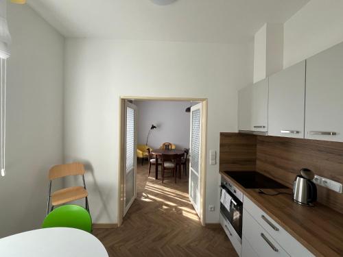 bucătărie, Apartmán Na Valešince (Apartman Na Valesince) in Pribram
