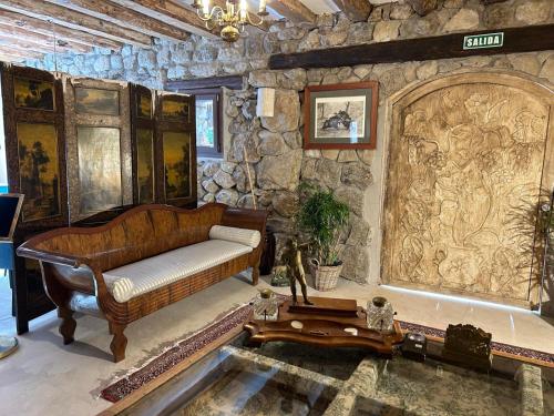 Előcsarnok, Casa Malinalco Hotel Boutique & Restaurante in Sotosalbos