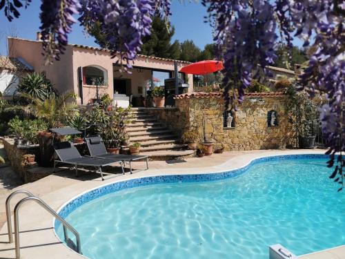 Val d'Azur 2, villa with pool, sea view, parking