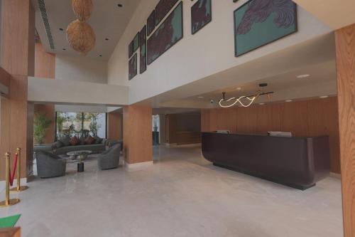 Lobby, Hotel Palacio, Paltan Bazar in Guwahati