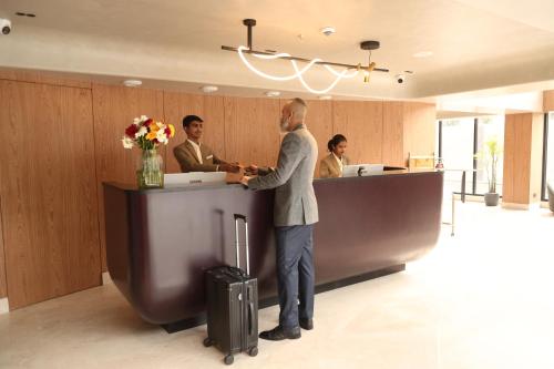 Lobby, Hotel Palacio, Paltan Bazar in Guwahati