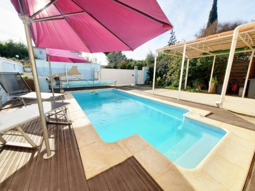 Villa familiale avec piscine proche des Sablettes - La Seyne-sur-Mer