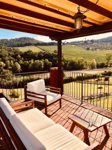 La Gufaia - holiday houses with pool near Florence in 卡爾米尼亞諾