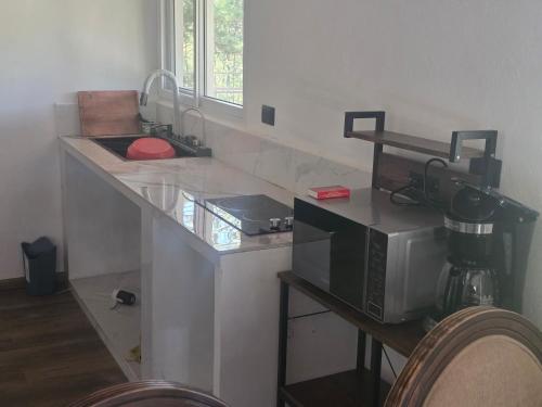 Cucina, Chalet Moderno entre Pinos con Vista al Bosque in Valle de Angeles
