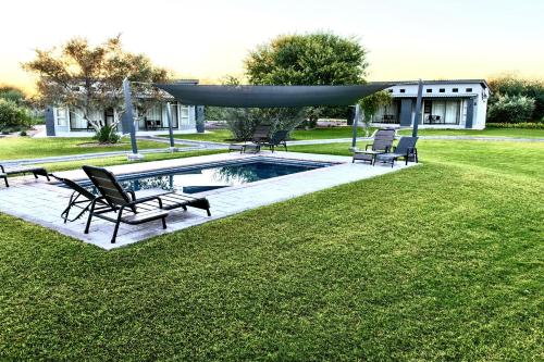 Swimming pool, Symponia Guesthouse in Ghanzi