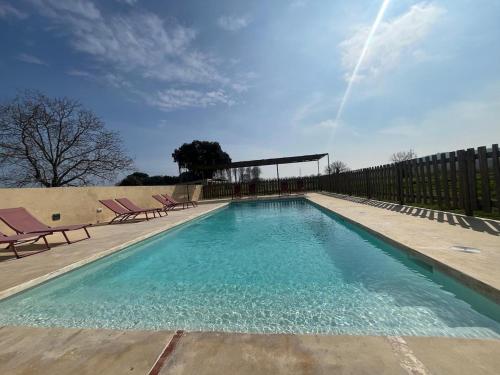 Masia Can Pares with pool & stunning surroundings in Szentgyörgy