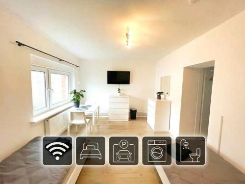 have-a-nice-Stay - Schwarzenbek - Monteursunterkunft - Einzelbetten - gute Anbindung - Bettwäsche in Schwarzenbek, Deutschland
