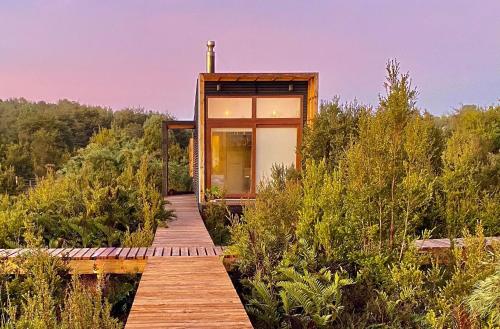 Pichi I Calbuco - Cabaña tipo tinyhouse frente a la laguna – khách sạn tại Chinquio