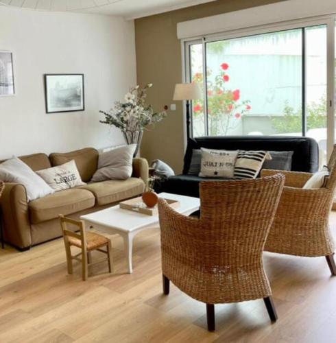 Quentovic appartement rez de jardin