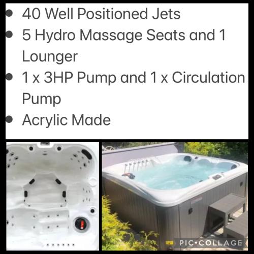 Maneight Retreat with Hot tub in Камнок