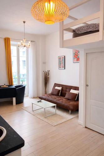 Appartement central avec balcon