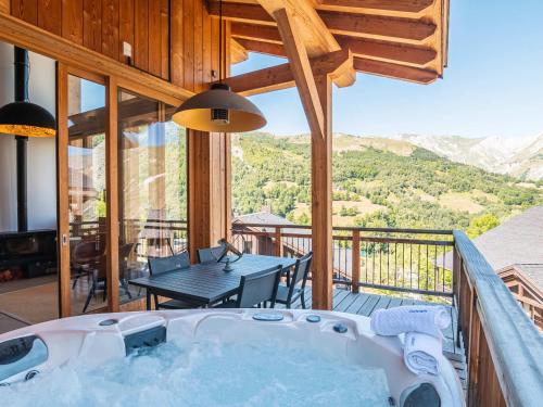 Chalet spacieux 10 personnes avec sauna et jacuzzi - FR-1-344-795