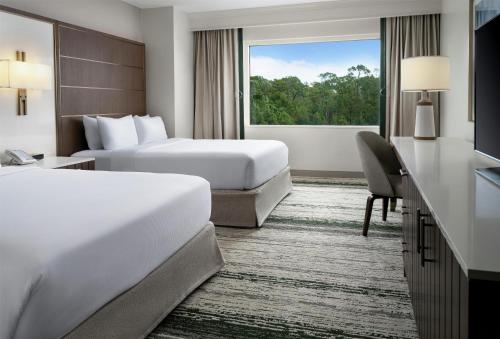 Hilton Orlando Bonnet Creek Resort Room Type - Queen Room with Two Queen Beds - Nature Preserve View