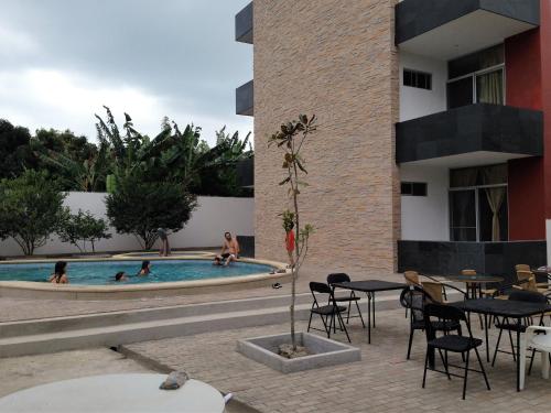 Eten en drinken, Hotel Almond Beach in Atacames