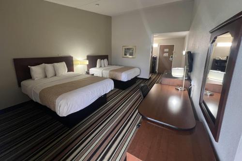 2 queen beds