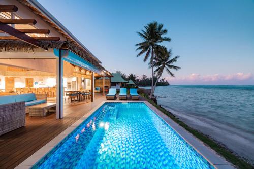Strand, Villa Tohora in Vai'are