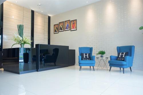 Lobby, The Square Hotel in Skudai