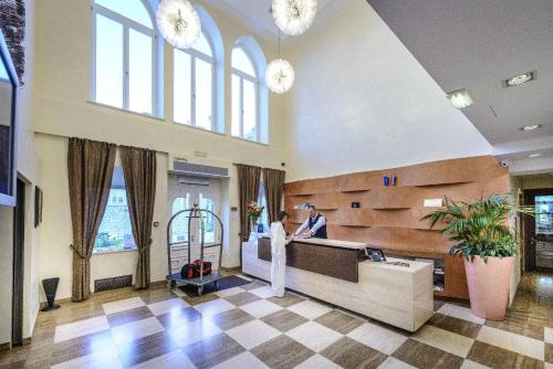 ล็อบบี้, โรงแรมลาปาด (Hotel Lapad) in ดูบรอฟนิก