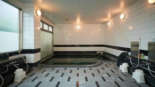 Hot spring bath, 温泉ホテル東洋 in Yamanashi