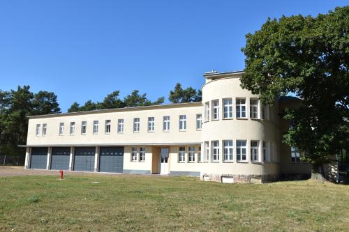 A szálláshely kívülről, Pension Alte Flugleitung in Stendal