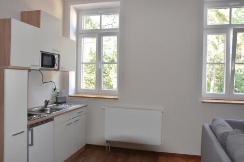 Konyha, Pension Alte Flugleitung in Stendal