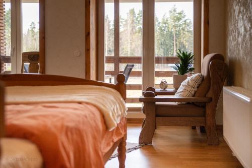 Ágy, Authentic Estonian Wood Interior Apartment, Sunset Balcony Views, Lahemaa in Kolga