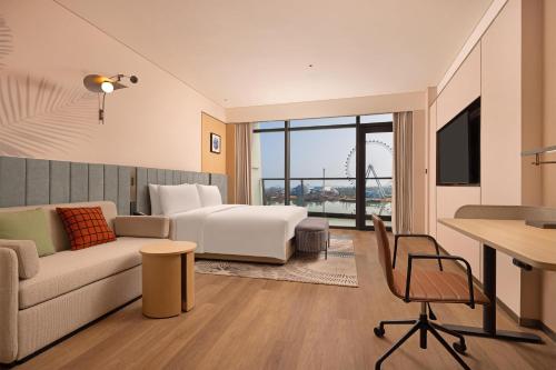 Habitación doble, balcón