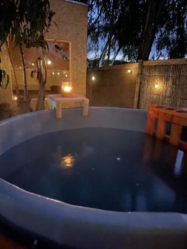 Tiny House con tinaja