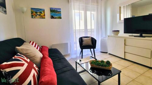 Cosy Studio for Couples - Ideal 2p-Quiet Escape-AC in Mont Boron