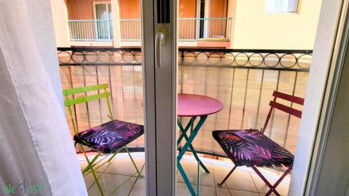 Cosy Studio for Couples - Ideal 2p-Quiet Escape-AC in Mont Boron