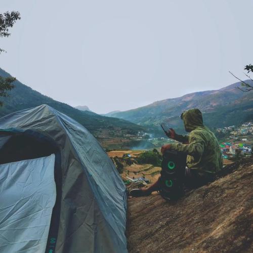 Sathyans camp valley in Vattavada