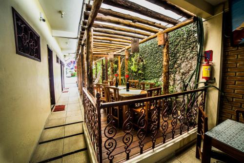 陽台/露台, Pousada Baobá e SPA (Pousada Baoba e SPA) in 奧林達市中心
