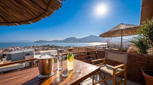 Restaurant, STONE HOUSE FOÇA OTEL in Fatih (Izmir)