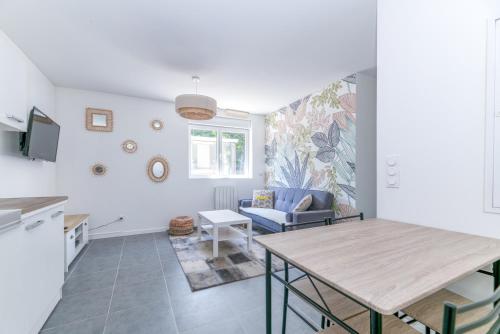 T3, 2 chambres, Îles verte, Proche Hôpital, Parking gratuit