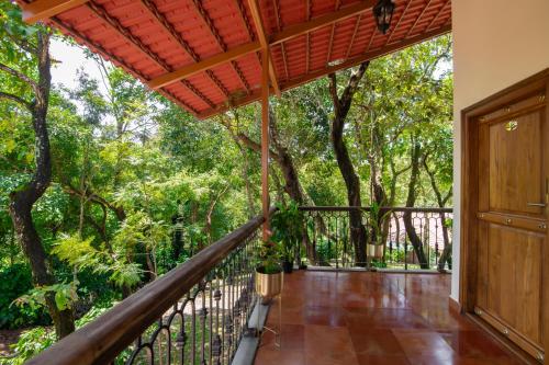 Balcony/terrace, Tapovana The Fern Sakleshpur, Series by Marriott in Agani