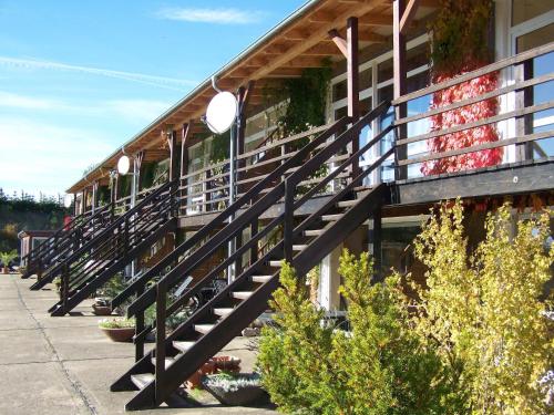 Viesnīcas āriene, Mobile Home im Ferienpark mit Seezugang in Dabel