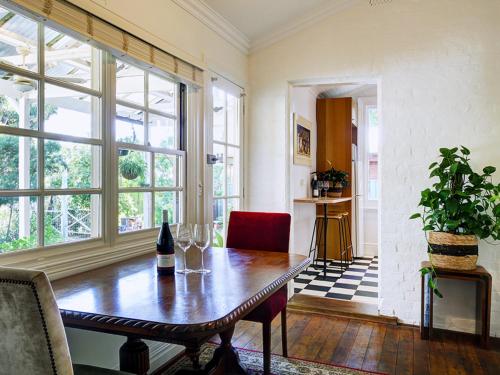 The old Chiltern bank BnB in Chiltern