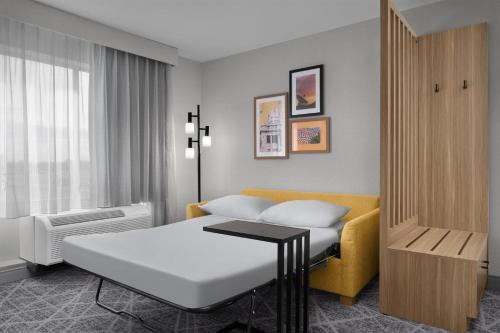 1 king bed, 1 sofa bed