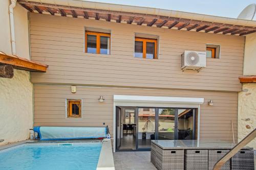 La Vigneronne Marseillan 4ch piscine parking clim - Location saisonnière - Marseillan