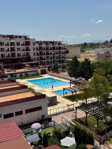 Ático con terraza, piscina y jacuzzi (Atico con terraza, piscina y jacuzzi) in Villanueva Del Rio Segura