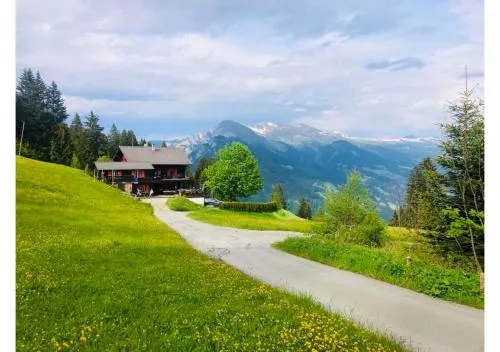 Bergpension Battagliahütte in Malix, Schweiz