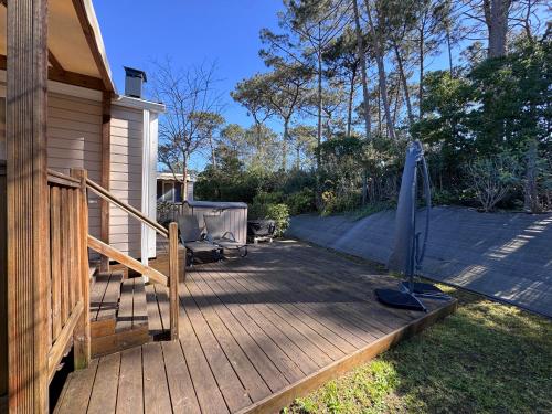 Mobilhome Calina camping 4 etoiles les viviers Cap-Ferret