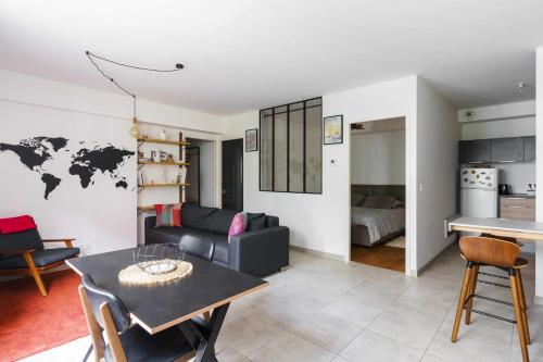 Bright and Airy 1BD Apartment Quartier de la Gare - image 19