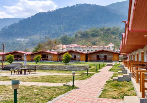 A szálláshely kívülről, Flora Hills Manali in Prini