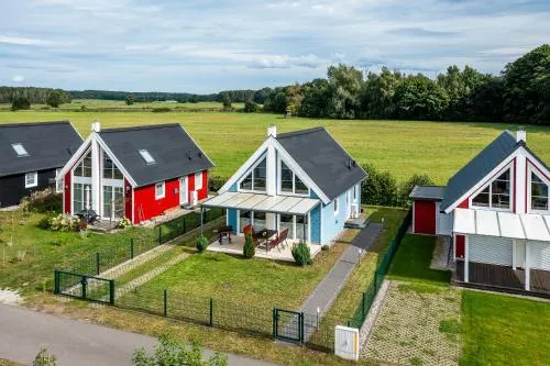 Komfortables Ferienhaus mit Feldblick und Hafen in Wandlitz, Deutschland