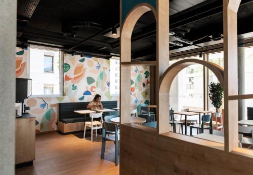 餐廳, B&B HOTEL Nyon in 尼永