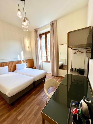 Chambre double avec 1 ou 2 lits