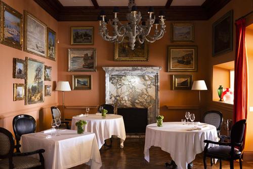 ห้องอาหาร, Villa della Pergola Relais et Chateaux in อลาซซิโอ