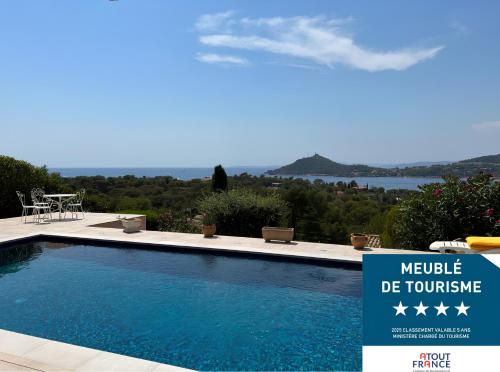 Villa 4 étoiles à Agay - Terrasse panoramique vue mer - Proximité à pied de la plage – khách sạn tại Antheor